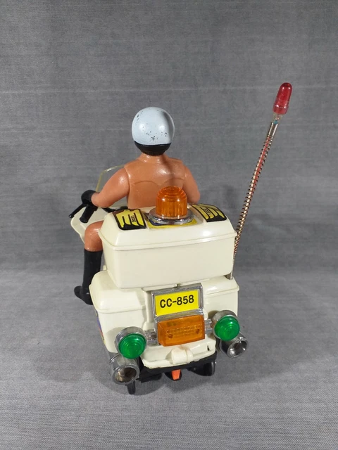 Moto Police Brabo Toy jouet vintage 3