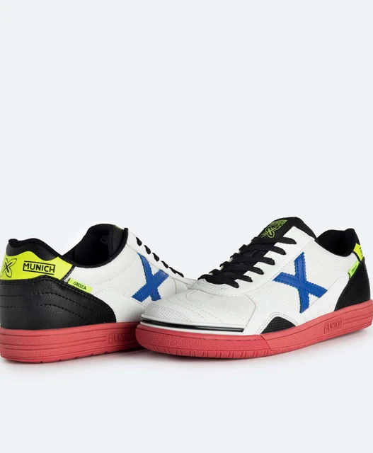 Chaussures de futsal salle HOMME Munich 309 Blanc Gresca