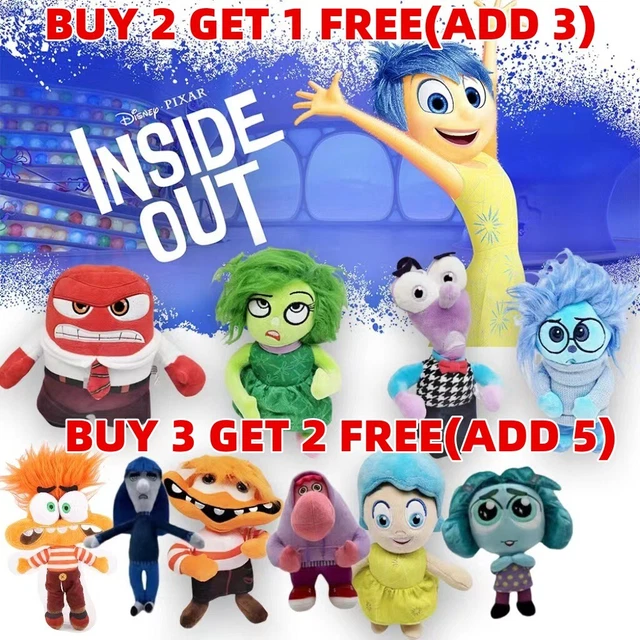 Disney And Pixar Inside Out 2 Shaking With Anxiety Feature Plush - Just