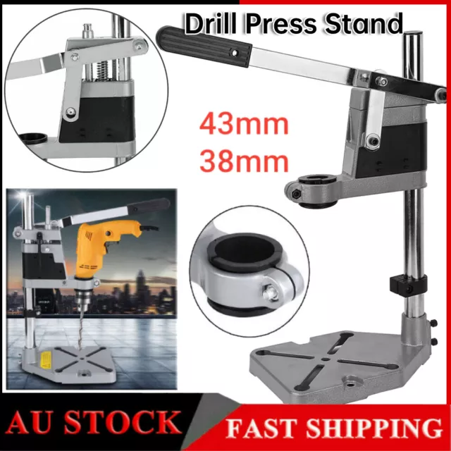 Bench Electric Drill Stand/Press Power Tool Clamp Base Frame Holder Bracket Dr