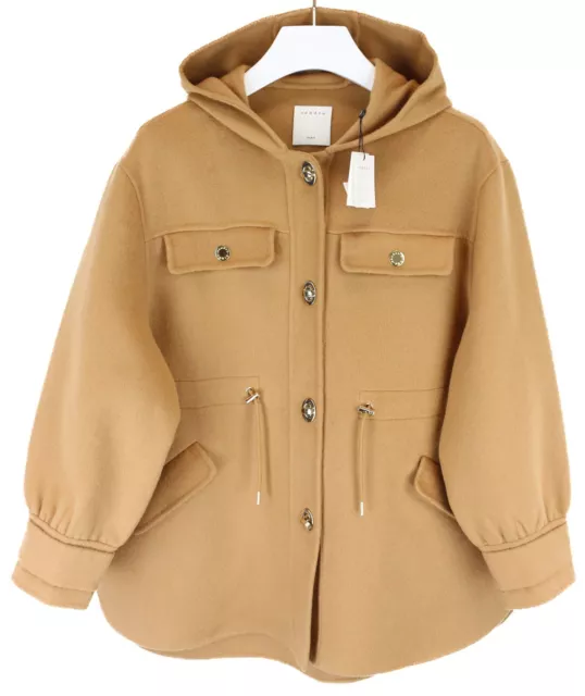 Manteau sandro hotsell femme capuche fourrure