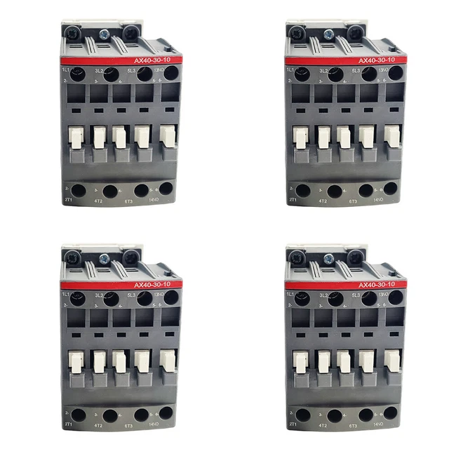 4PCS AX40-30 contactor 120V coil AC 3P 40A replace ABB Contactor AX40-30-10-84