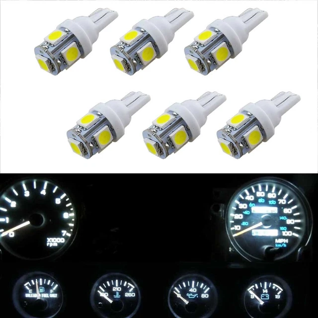 GAUGE CLUSTER LED Dashboard Bulb Kit Cool White For 19921995 Jeep