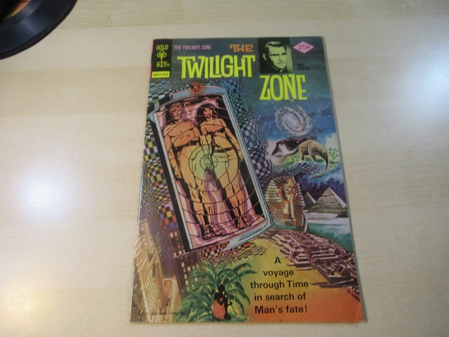 Twilight Zone #66 Gold Key Bronze High Grade Voyage Time Mans Fate Dinosaur
