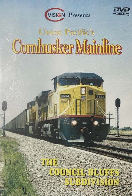 UNION PACIFIC'S CORNHUSKER MAINLINE DVD-r Train/Railway AS NEW! C ...