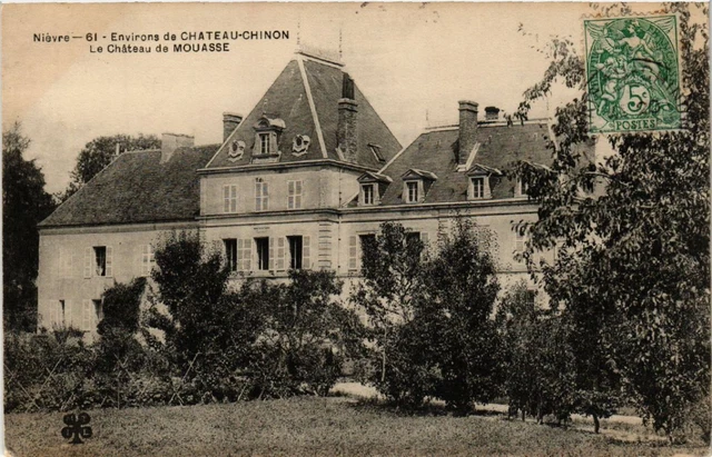 CPA AK Env. de CHATEAU-CHINON - Le Chateau de Mouasse (518031)
