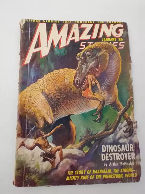 Amazing Stories Jan '49 Vol 23 #1. $2 Shipping Each Add'l Pulp On Multi. Orders!