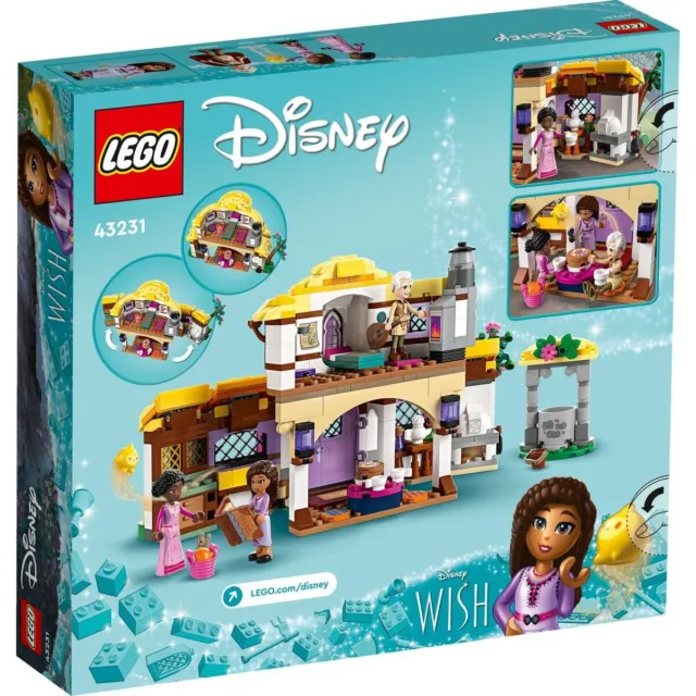 LEGO® Disney Princess™ 43231 Ashas Häuschen, NEU&OVP 2
