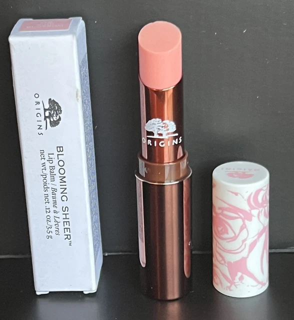 ORIGINS Blooming Transparente Bálsamo Labial - 02 FLOR ROSA NUEVO EN CAJA ENVÍO GRATUITO