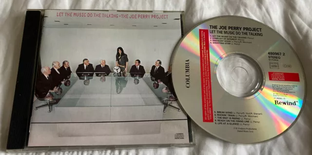 The Joe Perry Project Cd Let The Music Do The Talking ( Aerosmith )