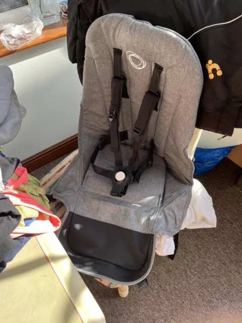 Bugaboo Donkey2 Seat Fabric Grey Melange