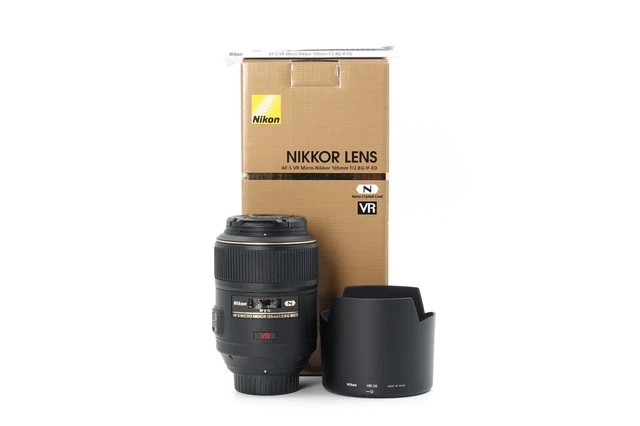 Nikon AF-S Micro NIKKOR 105mm f/2.8G ED VR N