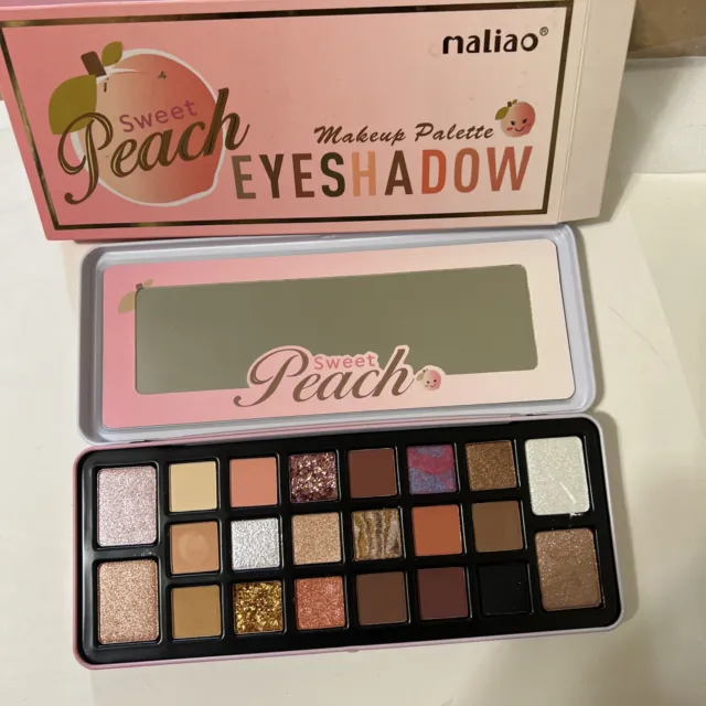 Too Faced Sweet Peach Eyeshadow Palette Brand New in Box PEACH SCENTED +FREE🎁🎁