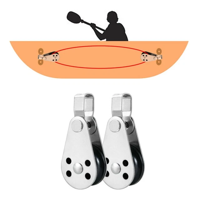 Connecteurs Chaîne Ancrage Bateau Flomore - Acier Inoxydable 304 - Double Manille Pivotante
