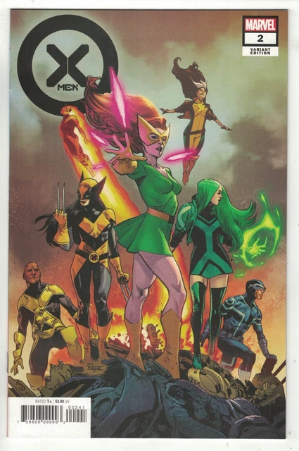 X-Men #2 - Mahmud Asrar Variant Cover - Marvel Comics/2021 - 1/25