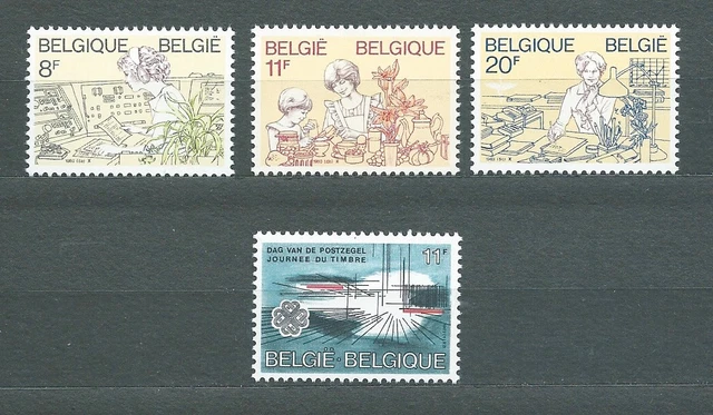 BELGIË BELGIQUE - 1983 YT 2086 à 2089 - TIMBRES NEUFS** MNH LUXE