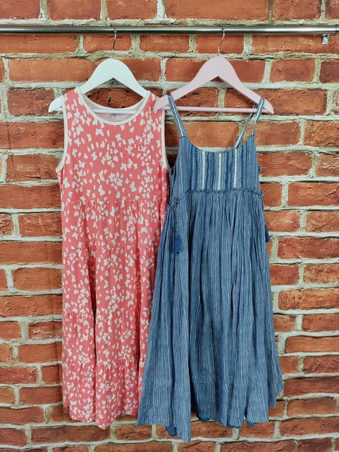 Girls Bundle Age 6-7 Years Next John Lewis Summer Dress Maxi Sun Beach Set 122Cm