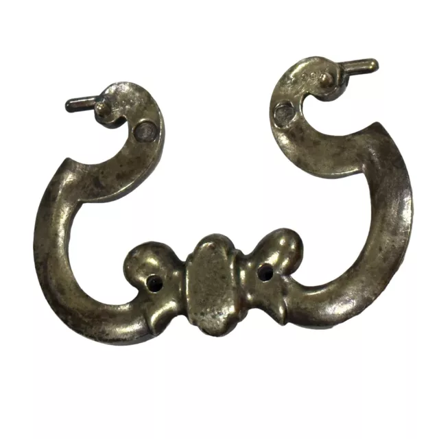 Vintage Bronze KBC French Provincial Bail Style Drawer Pulls N446 16 Available 2