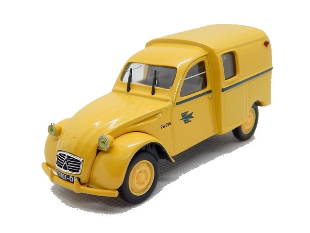 NOREV ref 16 - Citroen 2 CV fourgonnette commerciale Amora - 1/43 plastique ancien - Collection