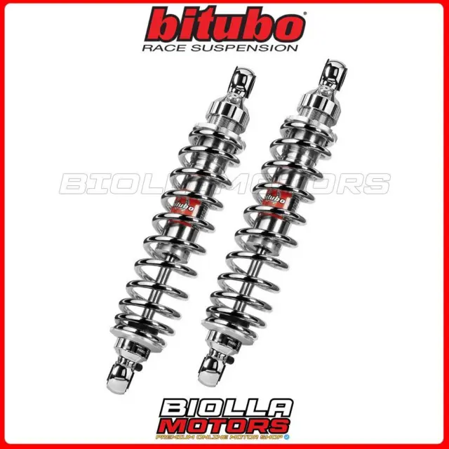 COPPIA AMMORTIZZATORI POSTERIORE 306mm BITUBO HARLEY DAVIDSON FL-FLH (4 Marce) 1