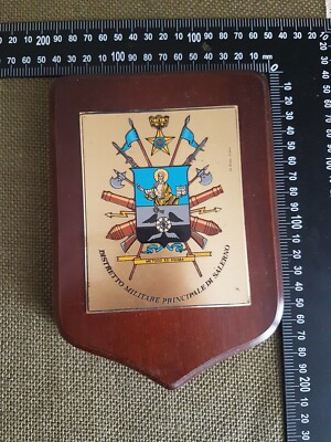 VECCHIO CREST distretto militare di Latina motto metodo e anima 