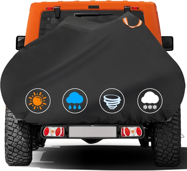 Housse 2 Vélos Porte-vélos Arrière Oxford 600d Imperméable