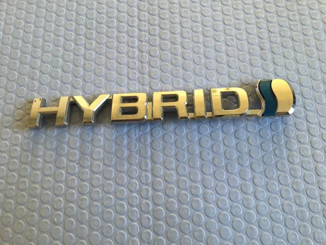 Hybrid Emblem 6” Rear?