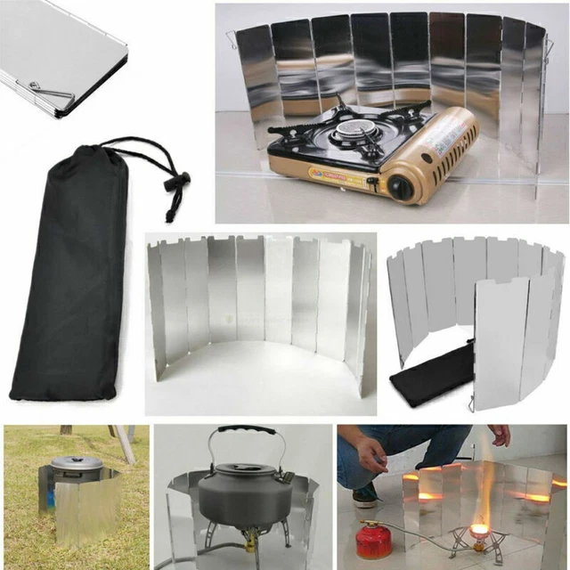 Fityle Windschutz Für Gaskocher - Perfekt Für Camping & Outdoor