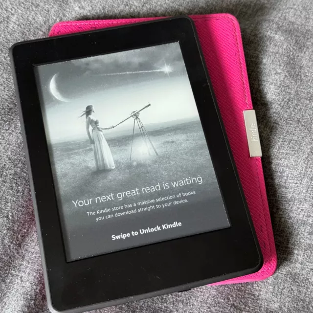 Amazon Kindle Paperwhite 7th Generation, 6” 4GB WiFi Black *Read Description*