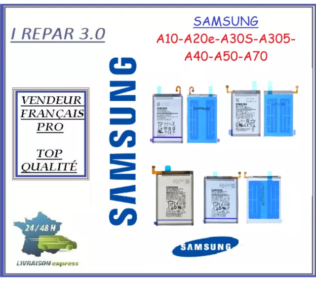 battery OEM samsung A105 ou A20e ou A305 ou A30S ou A405 ou A505 ou A705  2019