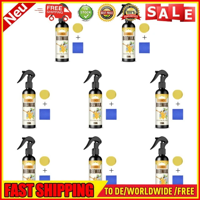 120 ml protezione mobili, lucidatura, spray cera d'api resistente all'usura per pavimenti (B)