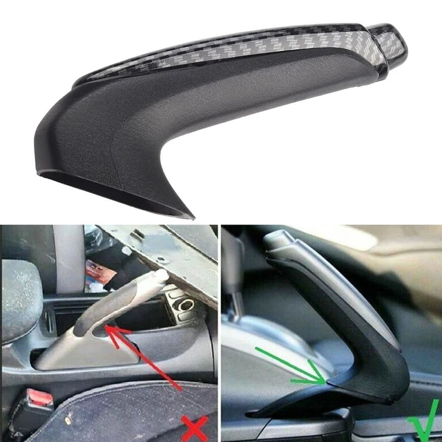 NBVGFGDF Couverture De Frein à Main De Voiture, pour BMW E90 E60 F30 E46 E92 F20 F32 Anti DéRapant Housse De Protection De PoignéE Housse Frein à Main DéCoration,C
