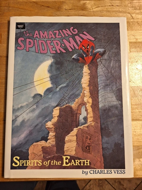 Marvel The Amazing Spider-Man Spirits of the Earth Graphic Novel Hardcover Comic