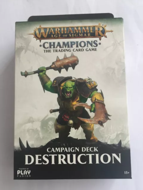 Warhammer Age of Sigmar Champions Campaign Decks Destruction - Choose Your Card