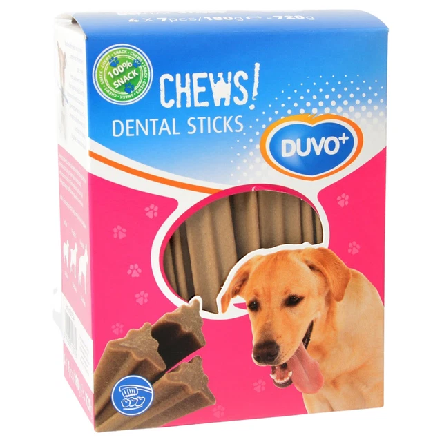 Duvo + Chews ! Dentales Plus 720G, Snack para Perro, Nuevo