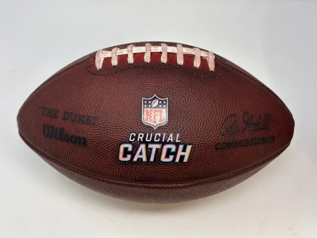Game Prepped 2022 Authentic NFL Game Ball Wilson The Duke Crucial Catch Football