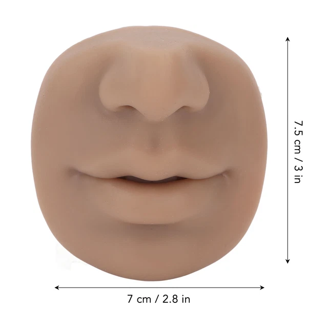 Modello Di Piercing In Silicone Con Bocca Flessibile Soft Imitation Nose Mod DB3