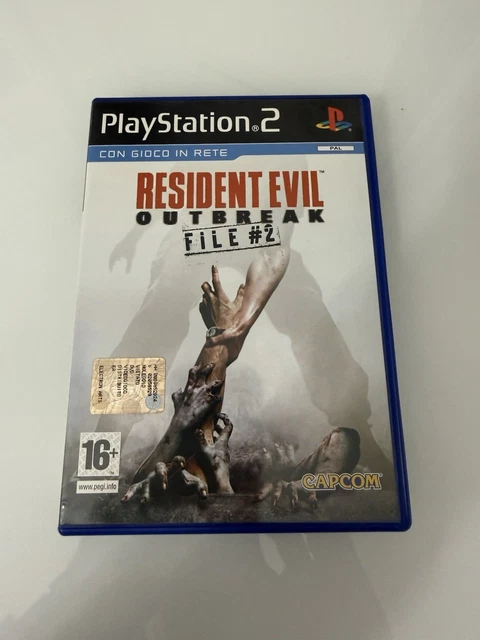 Jeu Playstation 2 PS2 VF Resident Evil Outbreak avec notice