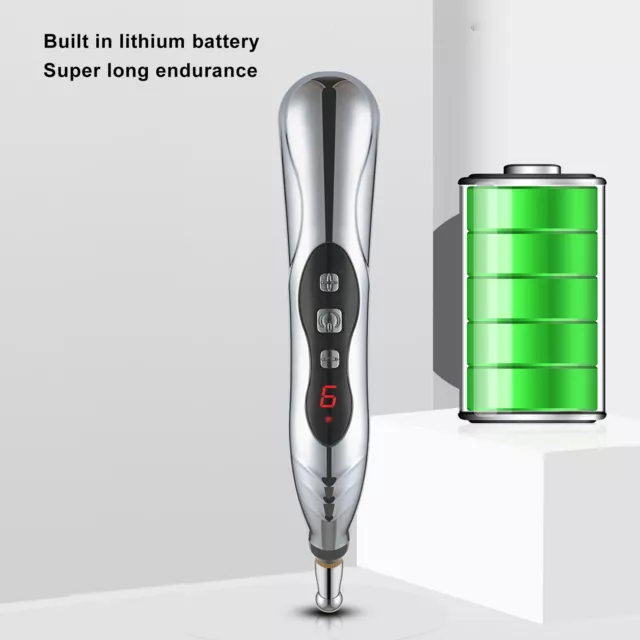 Penna per agopuntura penna massaggio energia meridiano elettronica ricaricabile