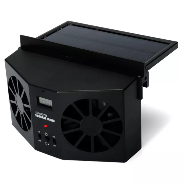 Voiture Silencieux climatiseur Solaire Ventilateur de refroidissement Portable