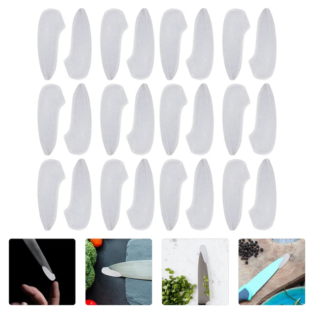 50 pz set punte in plastica bianca guaina filetto bambino 8 pollici punto