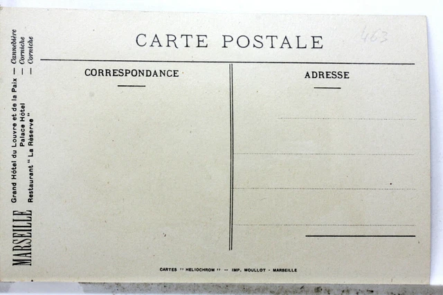 Rue De Noailles Marseille Cpa Postcard 463 2