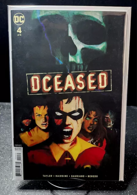 DCeased #4 DC 2019 Series Horror Movie Homage Variant