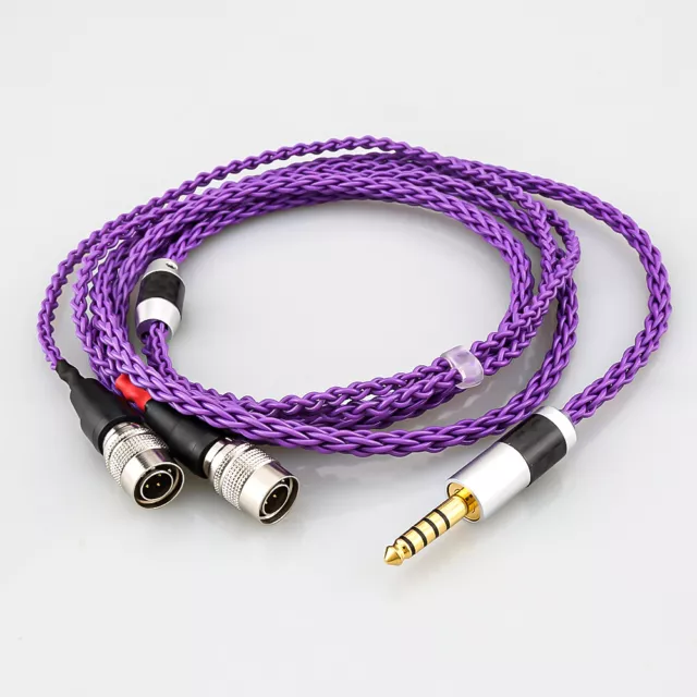 Upgrade Cord versilbertes Kopfhörerkabel für Dan Clark Audio Kopfhörer