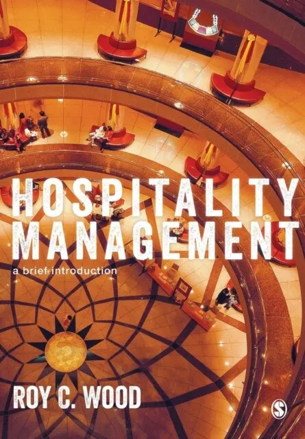 Hospitality Management   A Brief Introduction - New Paperback - H245z