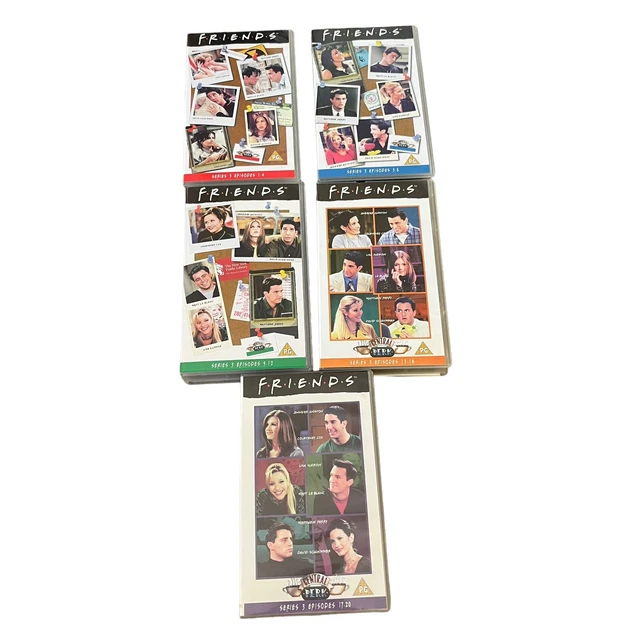 VINTAGE FRIENDS SERIES 3 Episodes 1-20 VHS Video Tapes £19.99 - PicClick UK