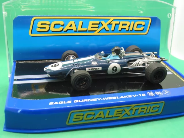 Scalextric  C3429 Eagle Gurney-Weslake #9 Nurburgring 1967 Bnib