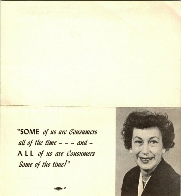 1960s Politica Pubblicità Brochure Barbara Urlare per NM Stato Legislature Dist