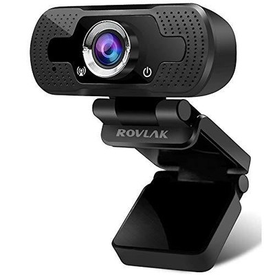 LPDISPLAY- webcam usb pc avec double micro Webcam 1080p la protection de la vie privée technologie d'annulation du bruit AI 