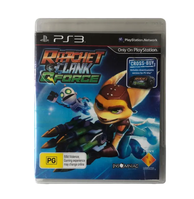 Ratchet & Clank: Q Force - PS3 Sony PlayStation 3 - Tested and Working - AUS